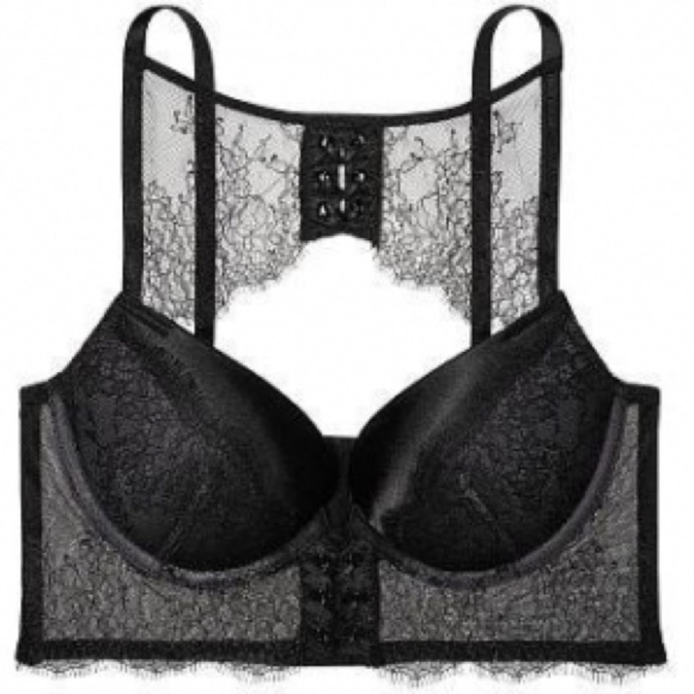 Victoria’s Secret Very Sexy High-Neck Lace-Up Bra